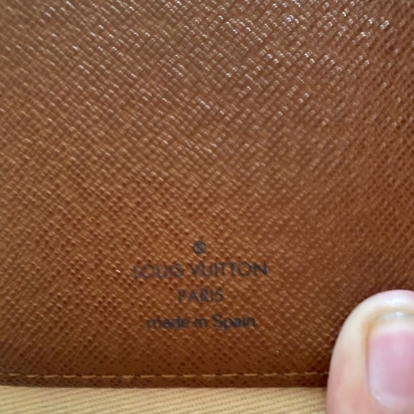 🔴SOLD🔴 Auth*Louis Vuitton Monogram Pocket Agenda - Picture 5 of 8